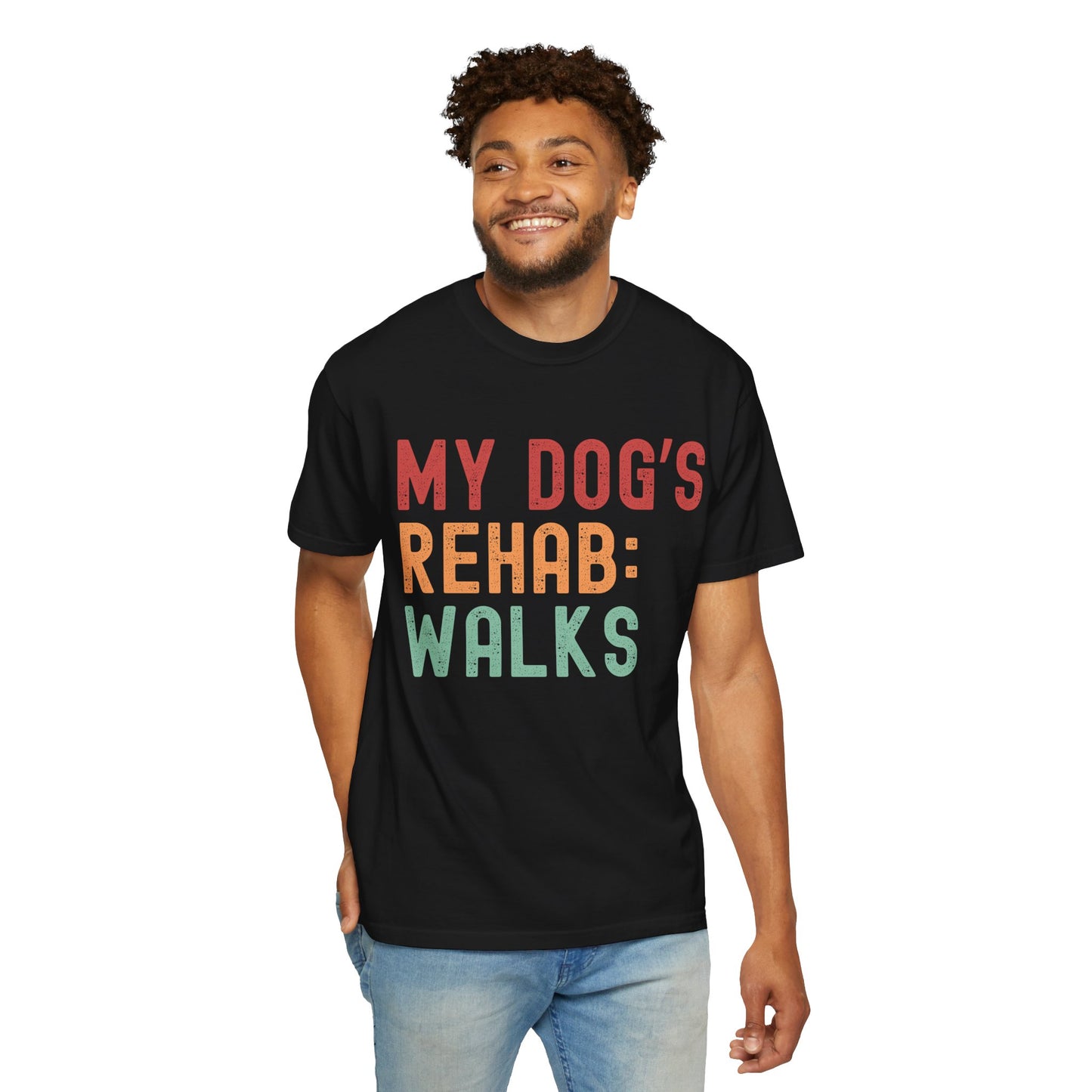 Copy of Addicted to Paws Unisex Garment-Dyed T-Shirt | Pet Lover's Gift | Ideal for Casual Wear