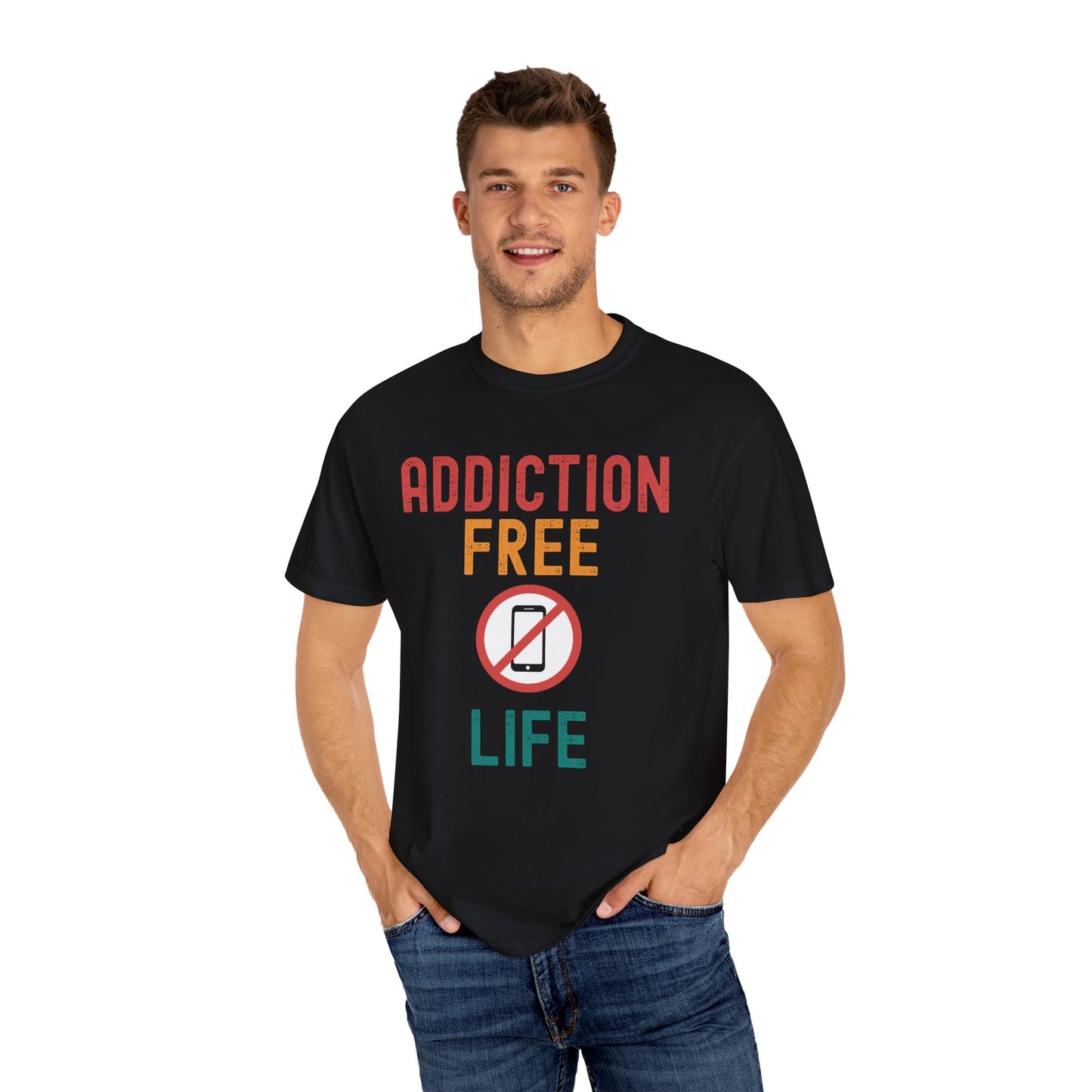 Addiction Free Life T-Shirt for Unisex - Embrace a Balanced Lifestyle