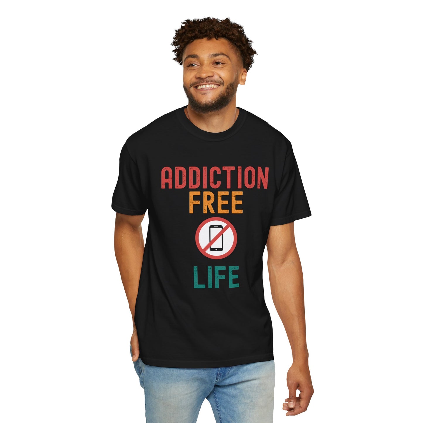Addiction Free Life T-Shirt for Unisex - Embrace a Balanced Lifestyle