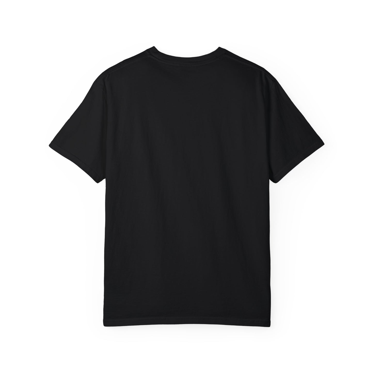 Funny Dog Lover T-Shirt - 'My Dog Thinks I'm Addicted to Walks' Unisex Garment-Dyed Tee