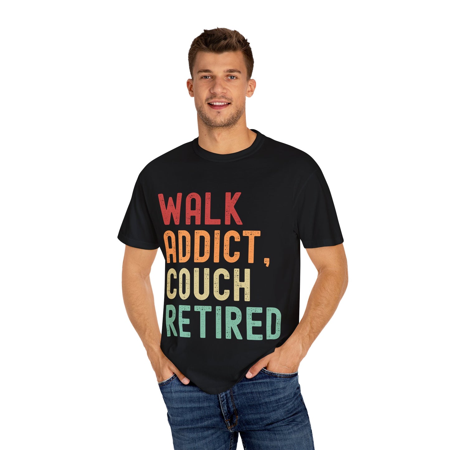 Couch Retired T-Shirt - Walk Addict Design
