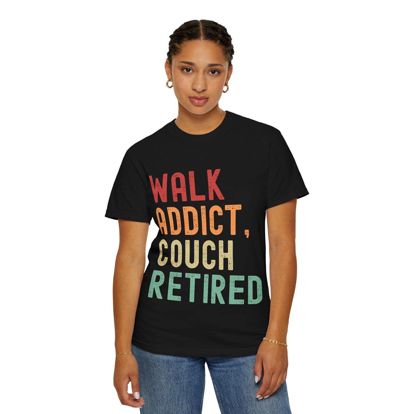 Couch Retired T-Shirt - Walk Addict Design